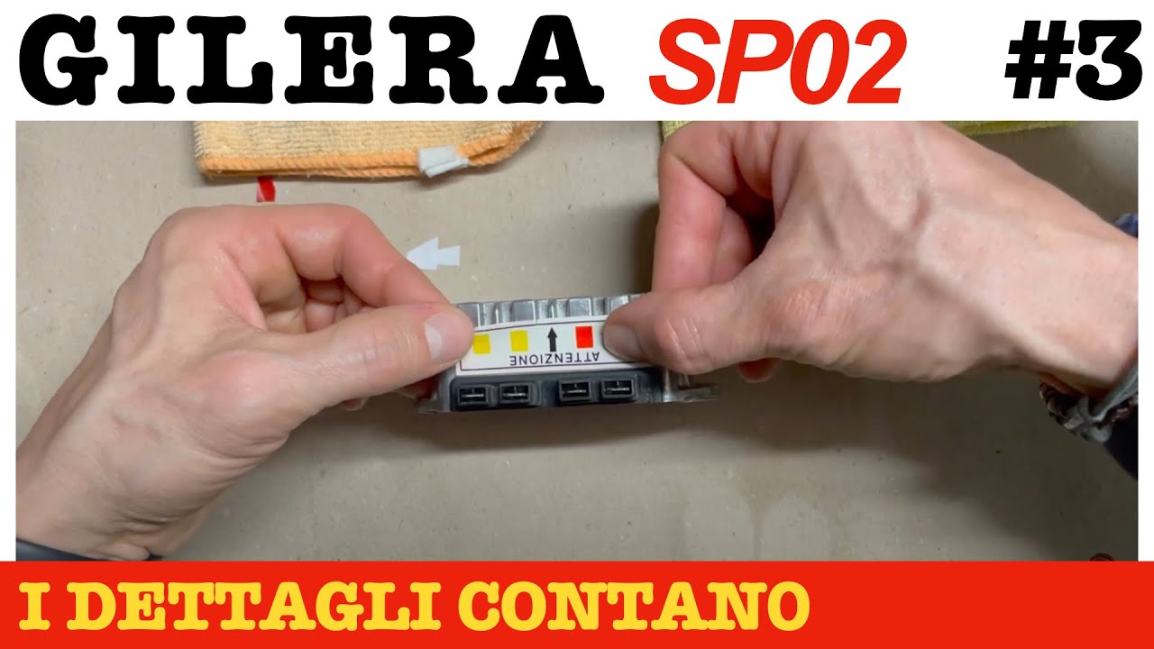 I DETTAGLI CONTANO - GILERA SP02: IL RESTAURO | #3