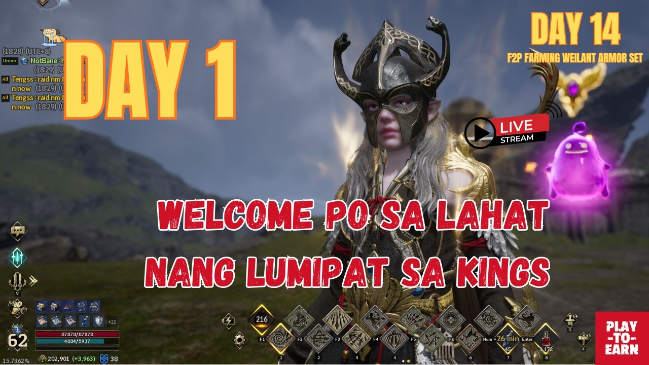 Legend of Ymir Day 14 Baldegrud & Kerr Hunt + Ymir League Day 1 | Kings vs Xaou