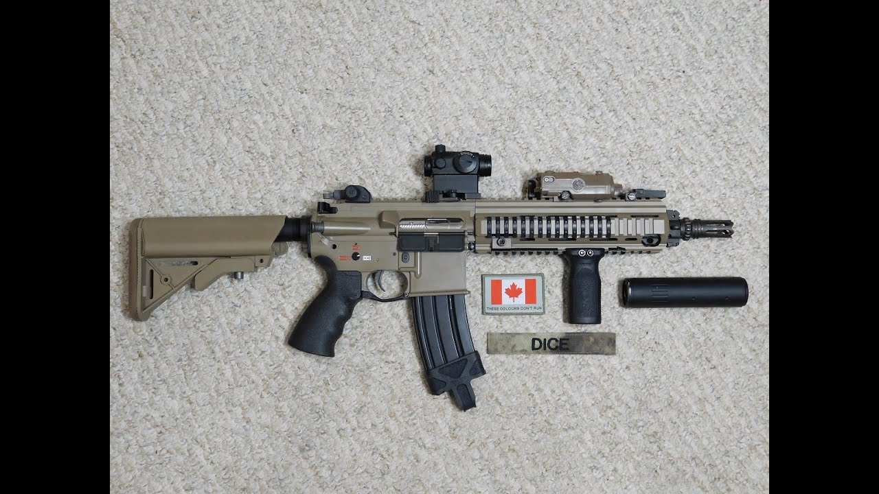 DICE Airsoft: THE ARMORY EP #5: G&G TOP TECH HK416