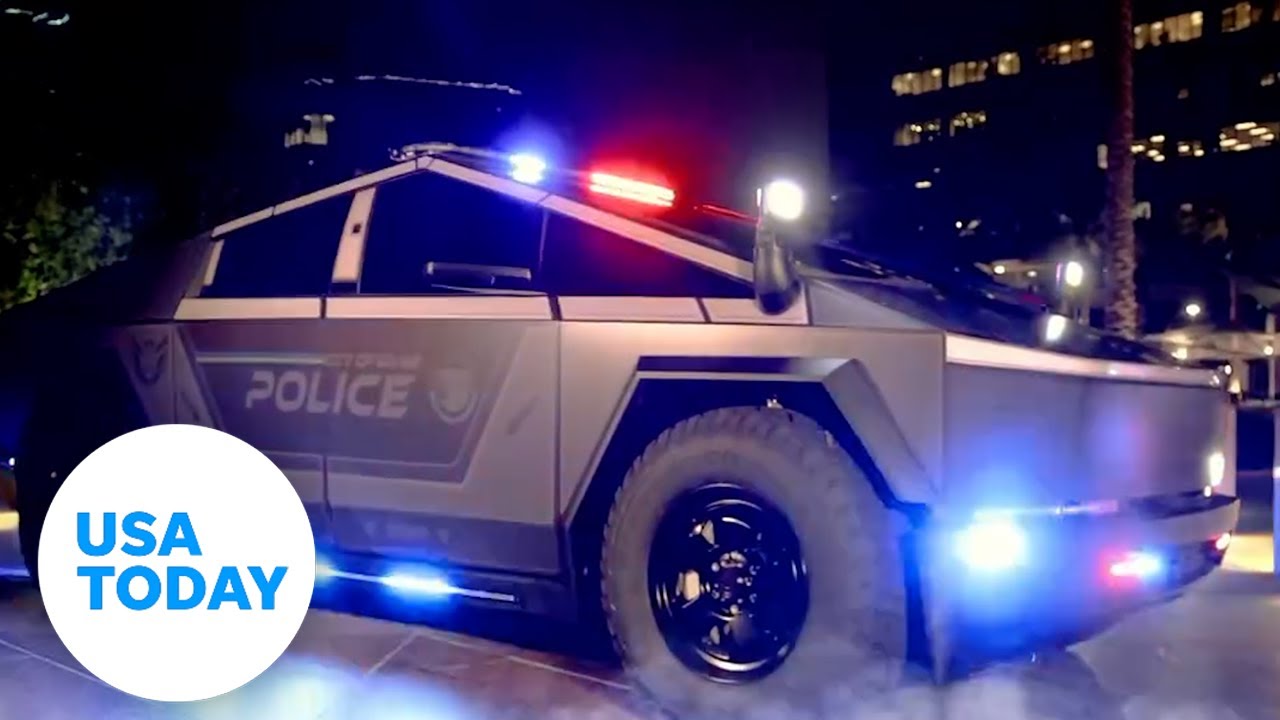 Tesla Cybertruck joins California police fleet | USA TODAY