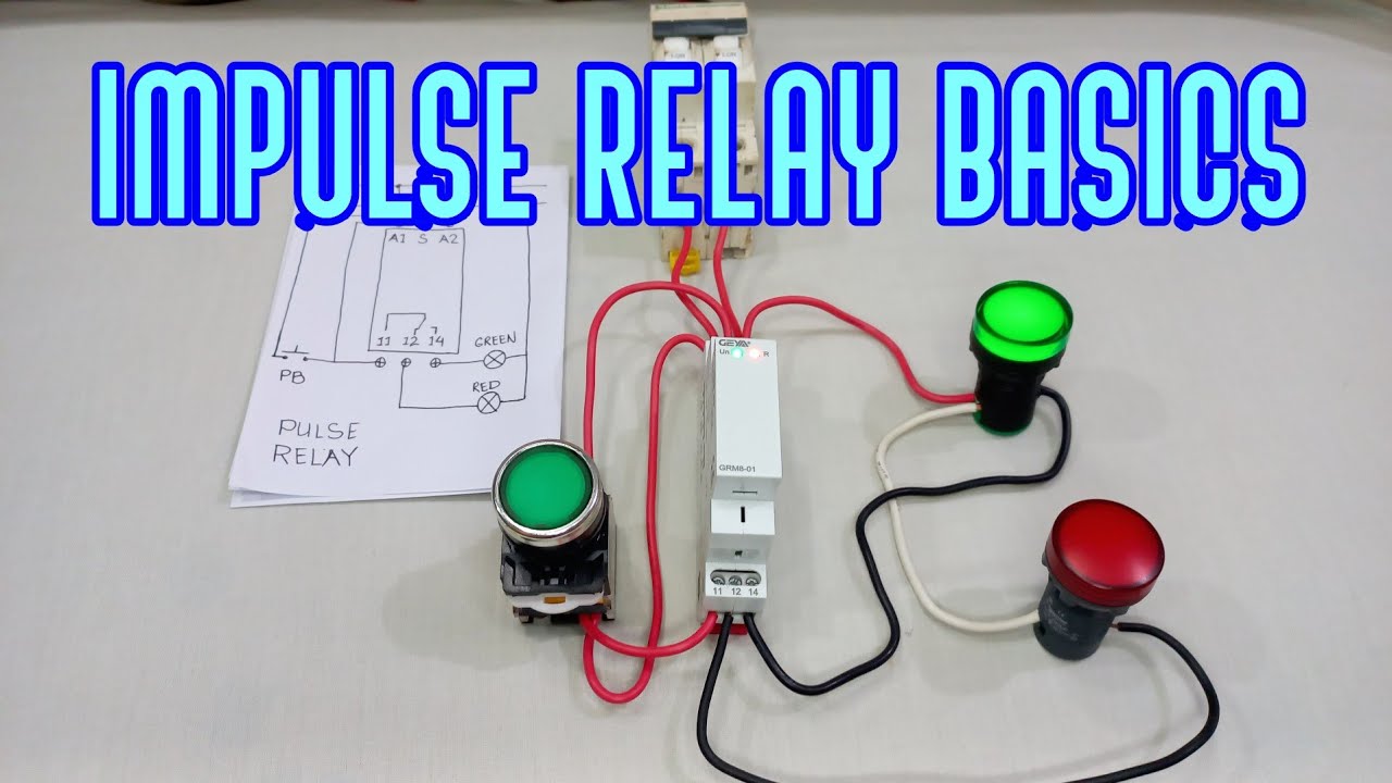 Impulse Relay Latching Pulse Switch Wiring and Diagram Basic Function | Local Electrician