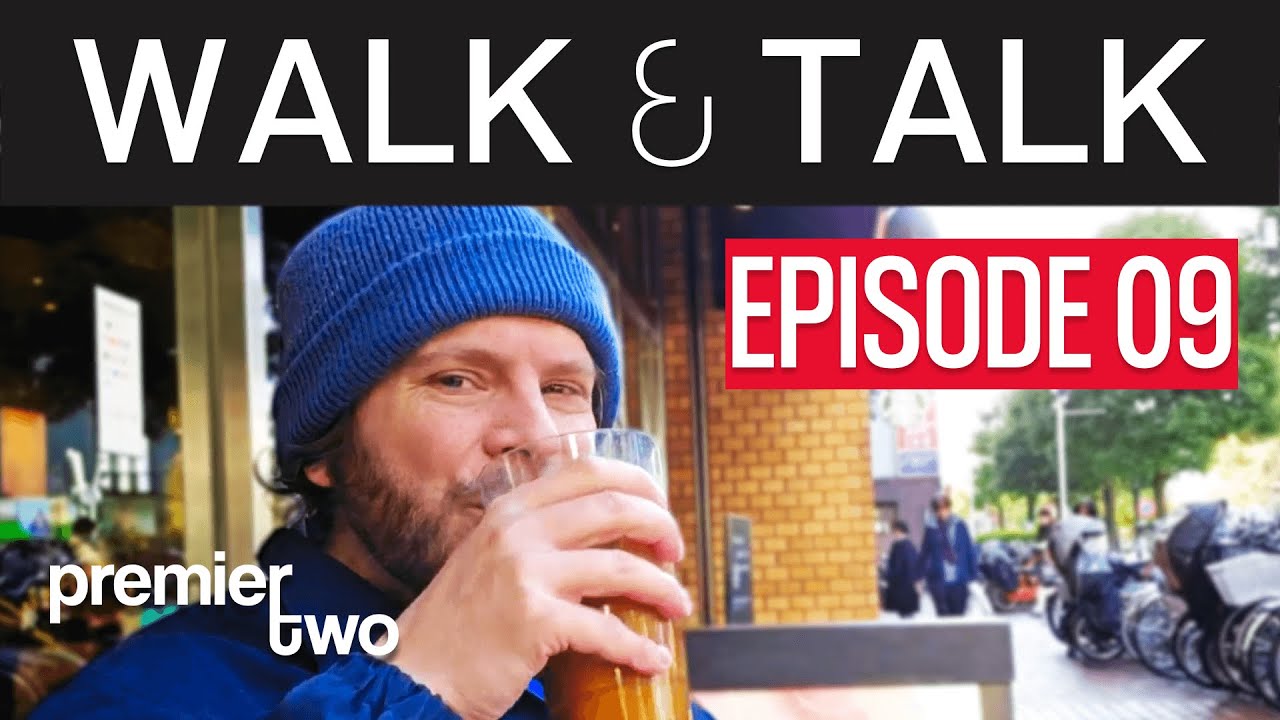 WALK AND TALK Episode 9 with PremierTwo (Pete) | Walking in Tokyo and to Artedly Event