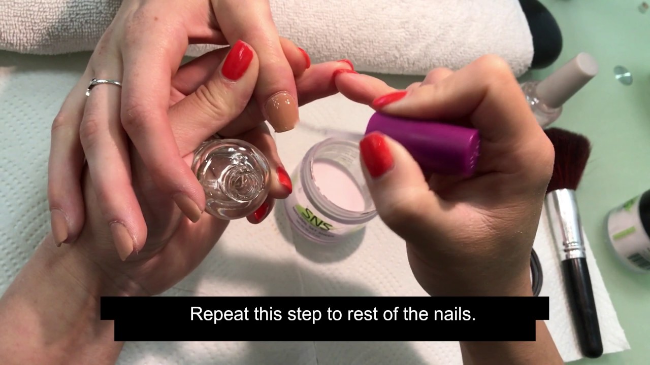 SNS Gelour Colour application guide