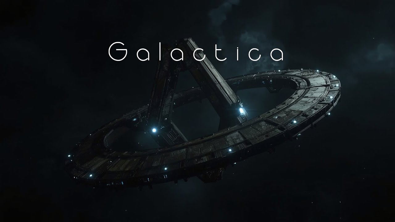 Galactica | Dark Scifi Ambient Music - Dark Space Ambient Journey For Relaxing