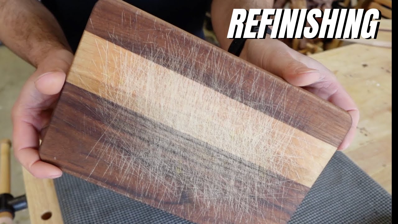 Refinishing a Wood Cutting Board