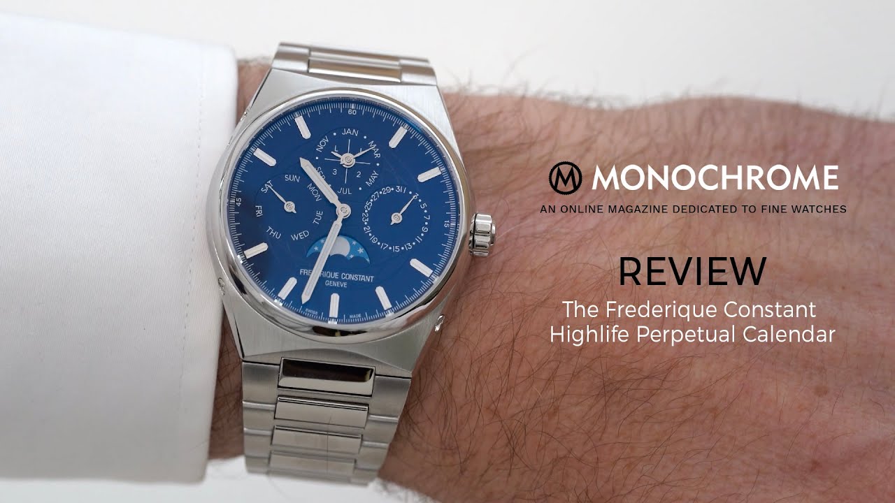REVIEW: The Fr&eacute;d&eacute;rique Constant Highlife Perpetual Calendar Manufacture