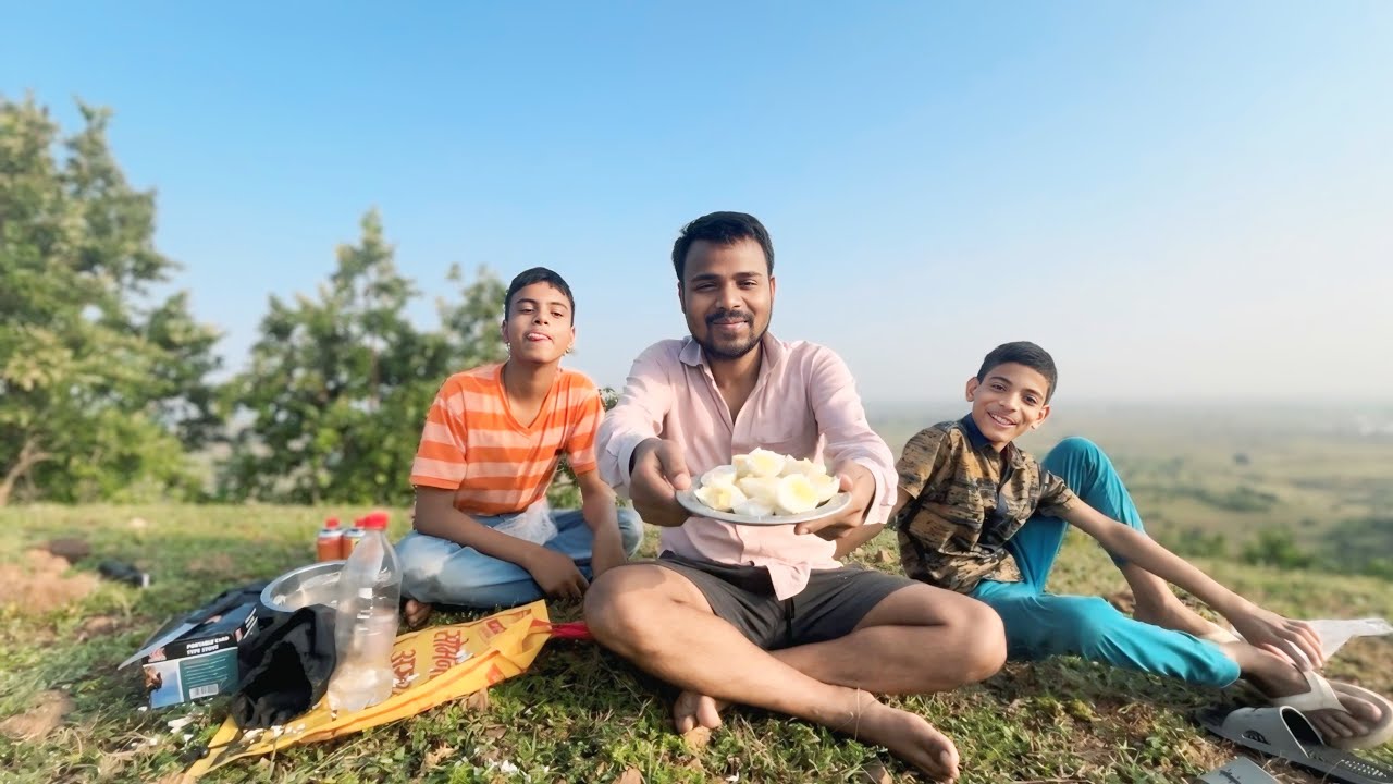 Pahad Pe Aanda Bana Diye 😋