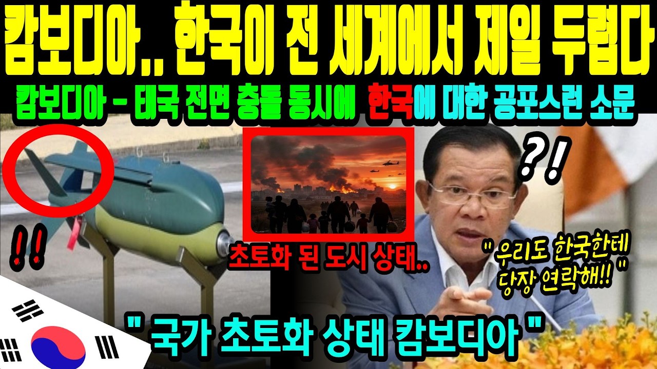 [해외감동사연] 태국-캄보디아 전면적 이후, K-방산에 대한 충격적인 소문