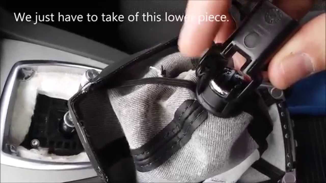 Replacing a Ford Kuga or C-Max Leather Gear lever Gaiter