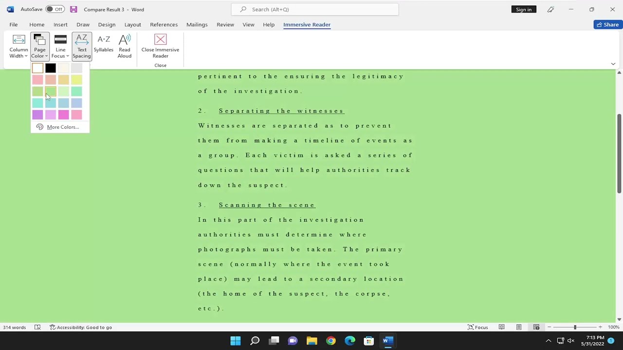 Using Immersive Reader in Microsoft Word [Tutorial]