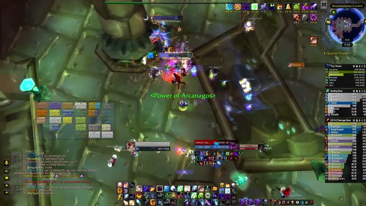 Shadow Priest PoV Fathom Lord Karathress [] WoW TBC Anniversary (NOVA)
