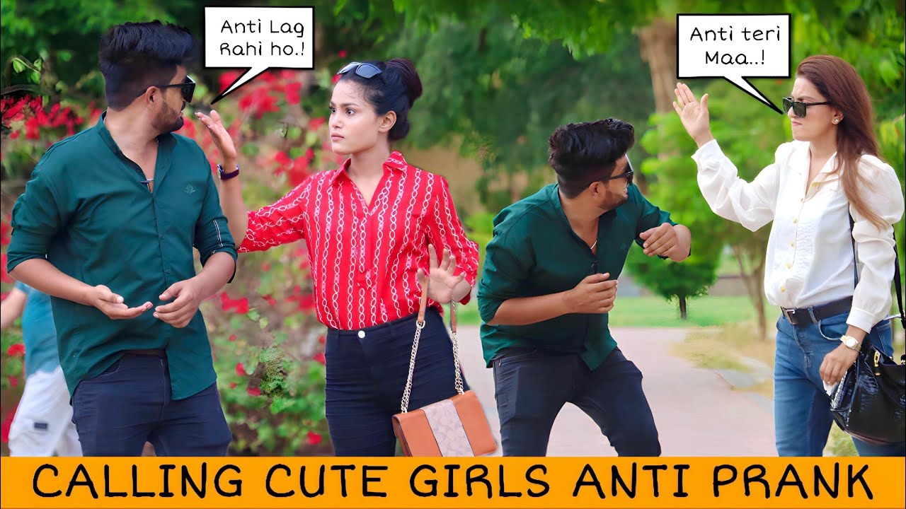 Calling Cute Girls AUNTY Prank With A Twist @OverDose