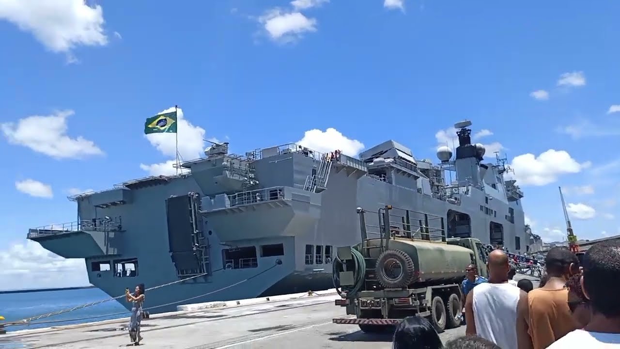 Navio porta aviões da Marinha do Brasil | Nam Atlântico 