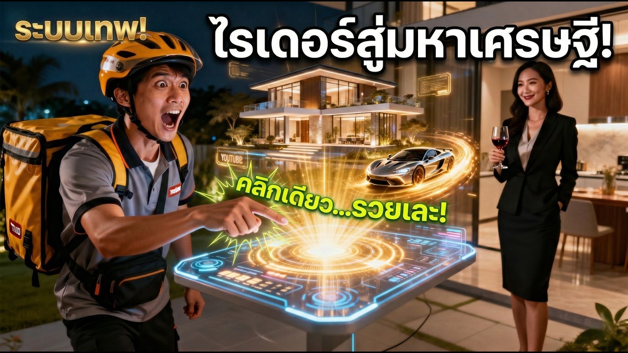 หนุ่มไรเดอร์โดนแฟนทิ้ง ปลุกระบบเปย์แหลก พลิกเป็นมหาเศรษฐี มีท่านประธานสาวสุดฮอตตามจีบ