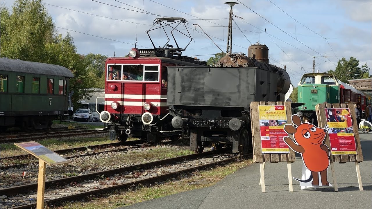 Das große Bahnhofsfest in Extertal Bösingfeld der Landeseisenbahn Lippe e.V.