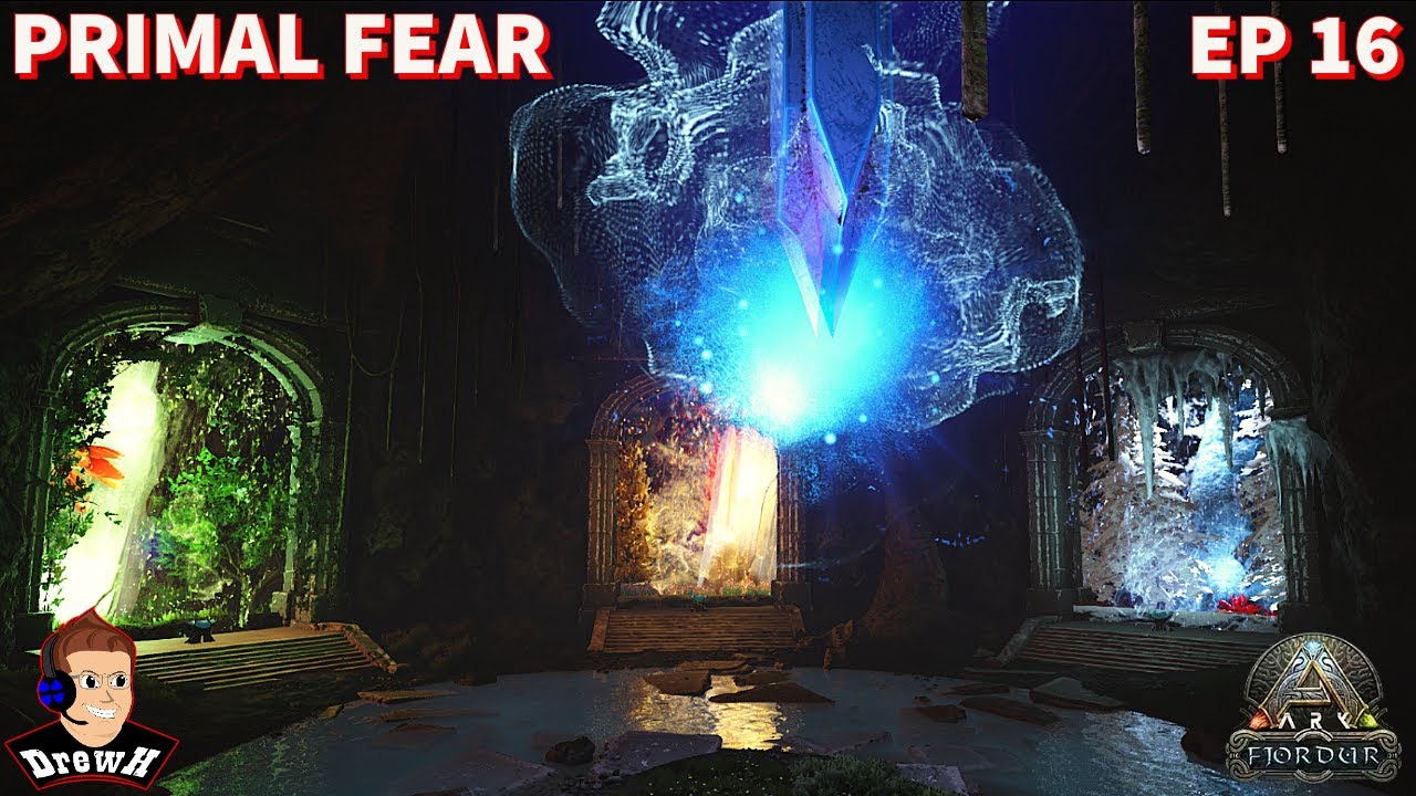 Ark Survival Evolved - PRIMAL FEAR - [EP16] - Комната с порталом ПЛЮС близкая встреча с Богомолом