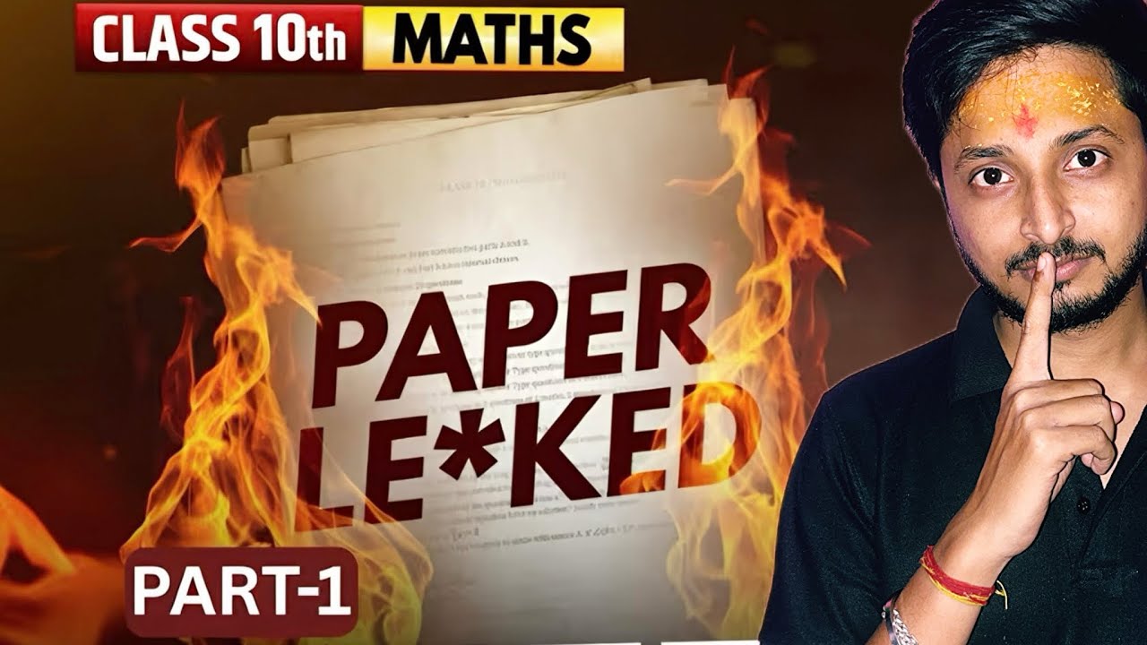 Most expected questions of class 10 mathematics ….. part -1 