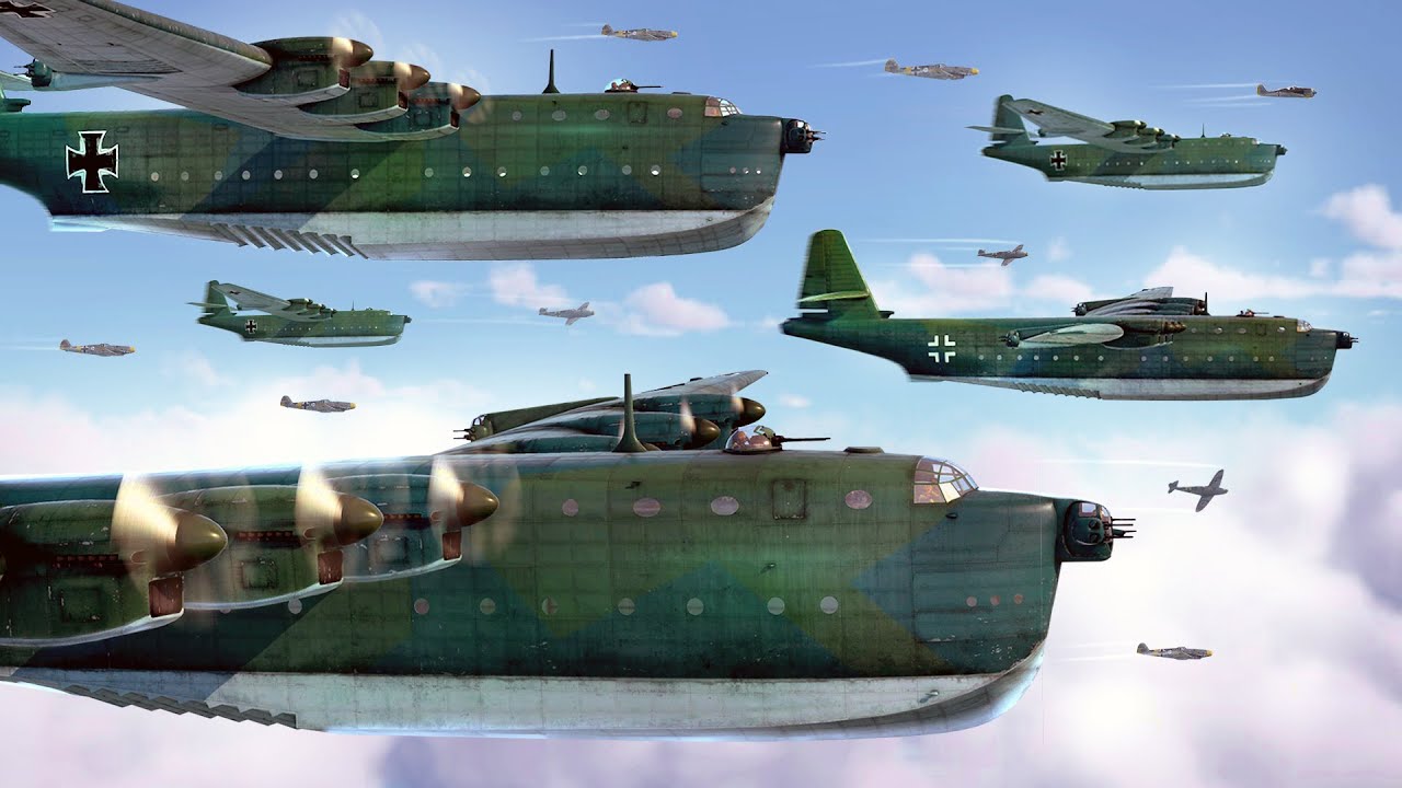 BV 238 НЕПОСРЕДСТВЕННАЯ АВИАЦИОННАЯ ПОДДЕРЖКА в War Thunder!