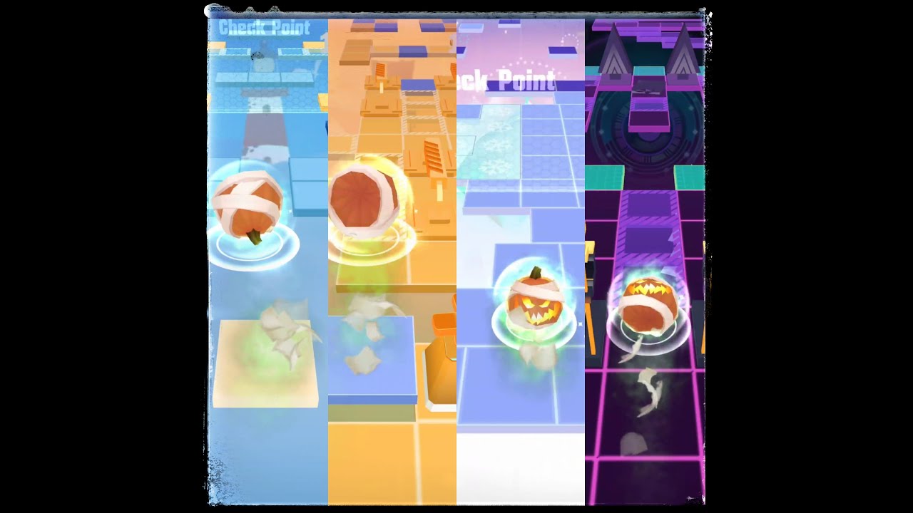 Rolling Sky – Lighthouse Neon and Beach Faster, Reindeer’s Dazzle and Dazzle Gift