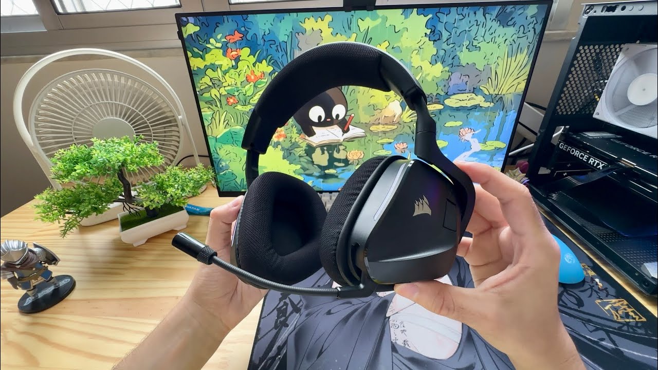 Headset Corsair Void v2 onde o Dolby Atmos faz toda a diferença no som