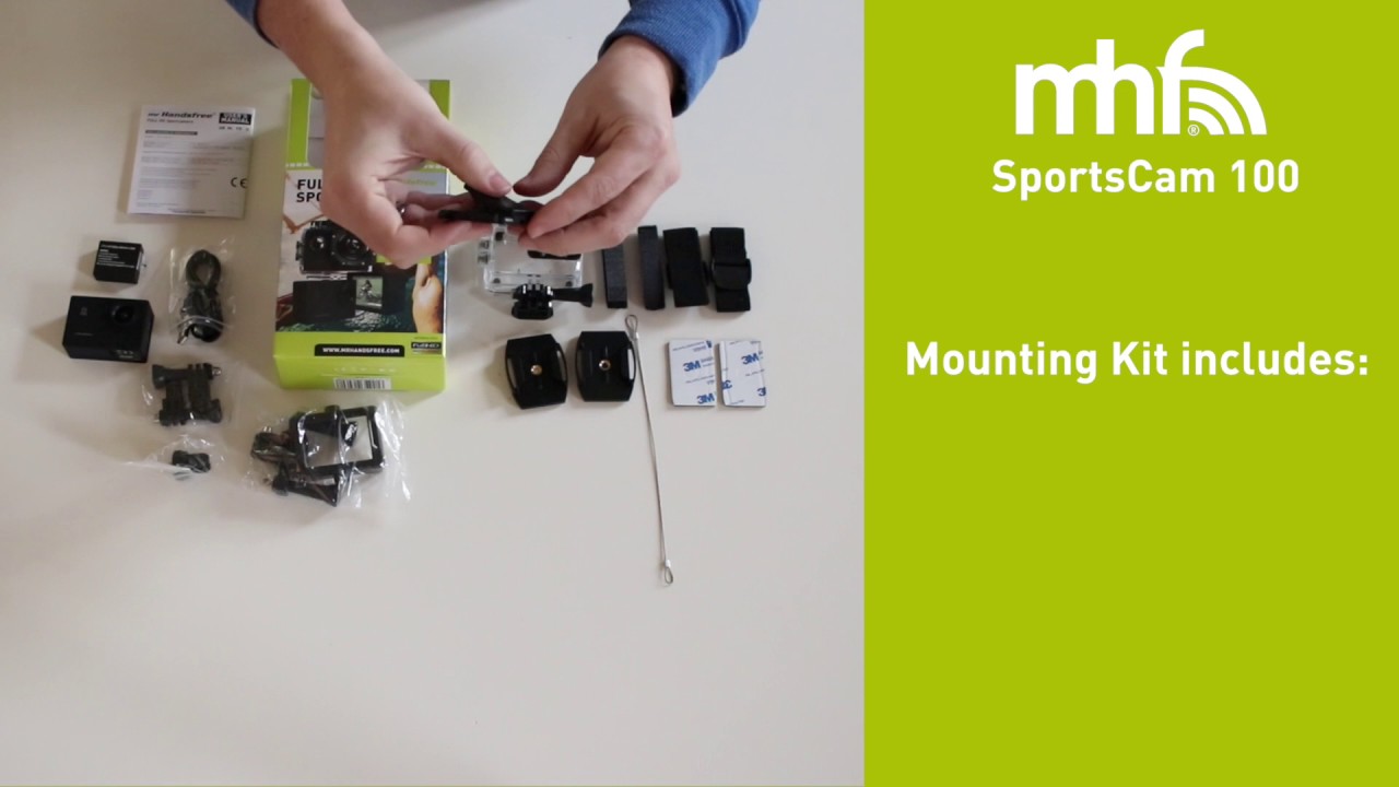 Sportscam 100 unboxing