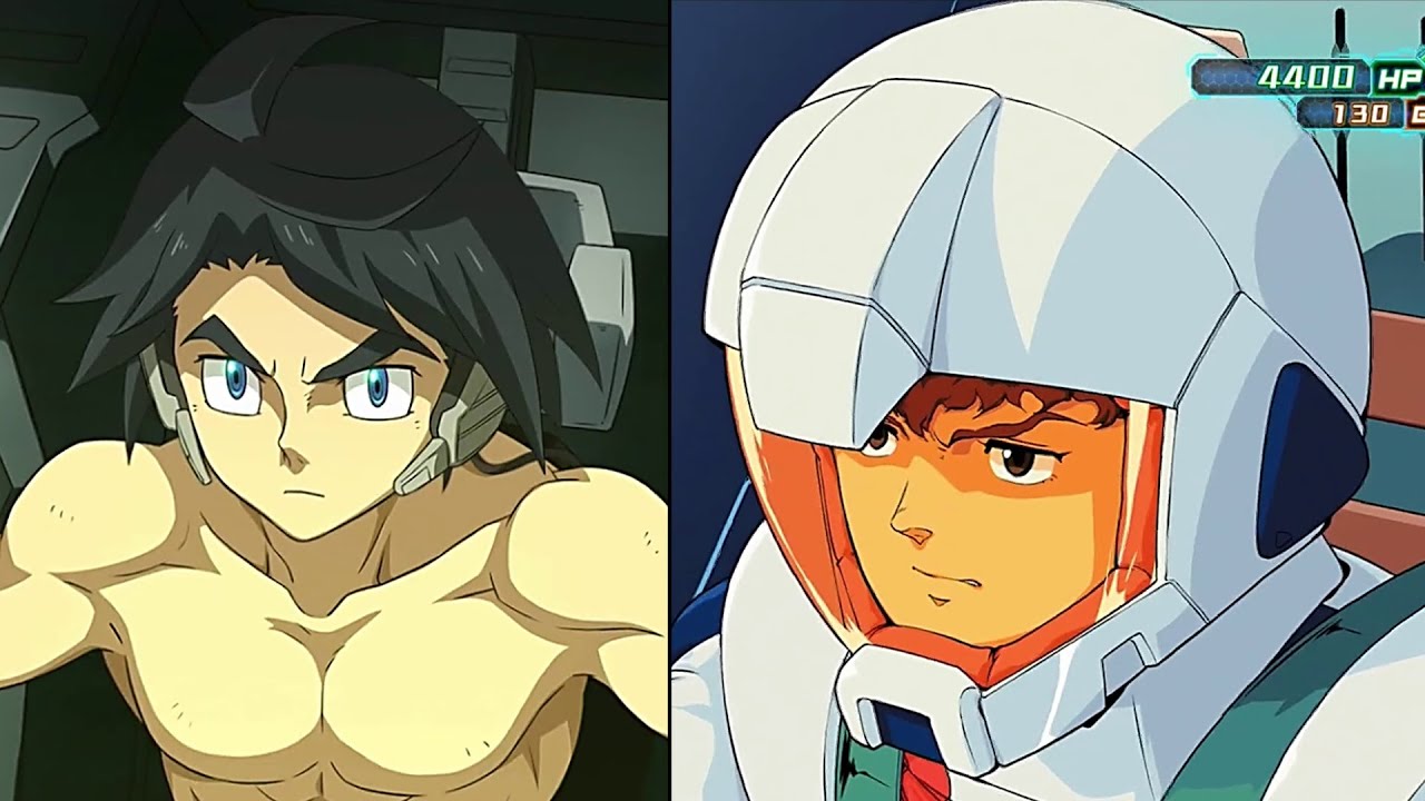 SRW 30 Mikazuki Meets Amuro Ray (Barbatos, RX-78 Gundam)[Iron-Blooded Orphans Sakura Wars IBO DLC]