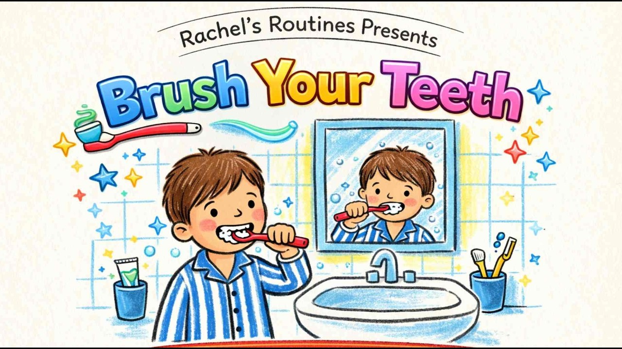 Brush Your Teeth | Rachel's Routine | Life Skills for Littles
