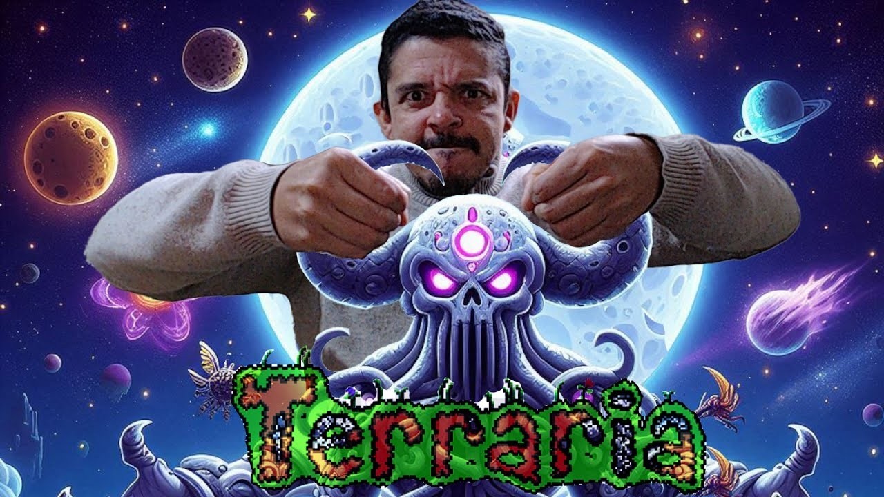 Terraria - solo pra treinar - live 2