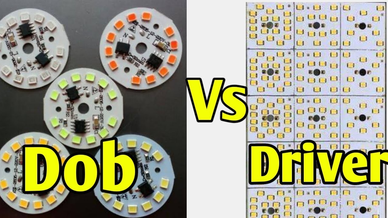 Dob Vs Driver Led Bulb पूरी जानकारी | Led Dob Bulb Vs Led Driver Bulb कोनसा अच्छा है