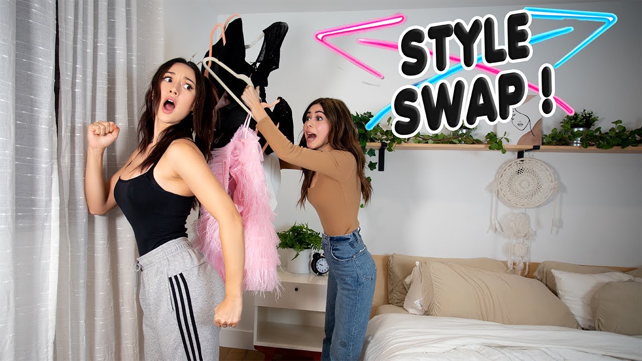 STYLE SWAP: Swapping outfits with a stylist!