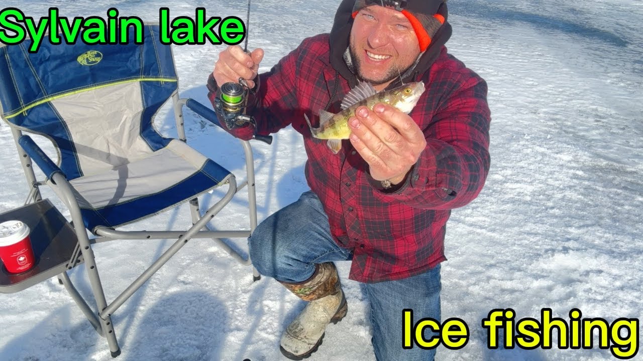Sylvain lake Alberta ice 🧊 fishing 🎣 2026