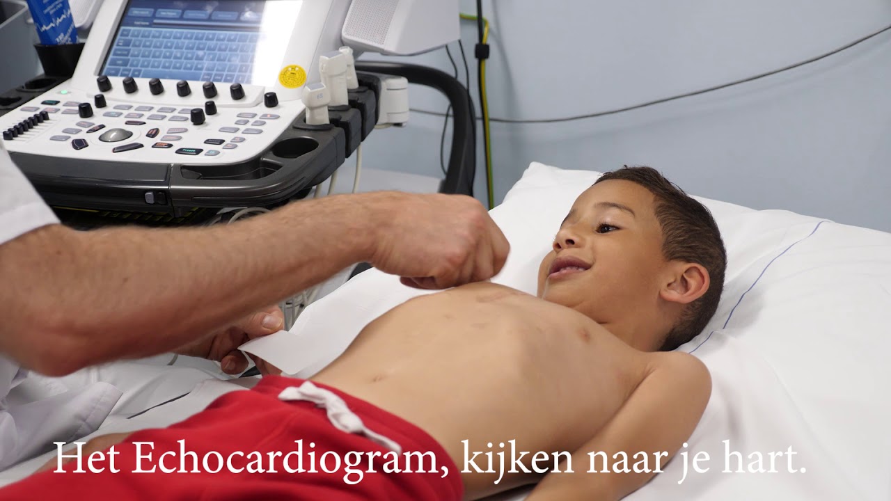 Hart onderzoek bij kinderen in het Emma Kinderziekenhuis