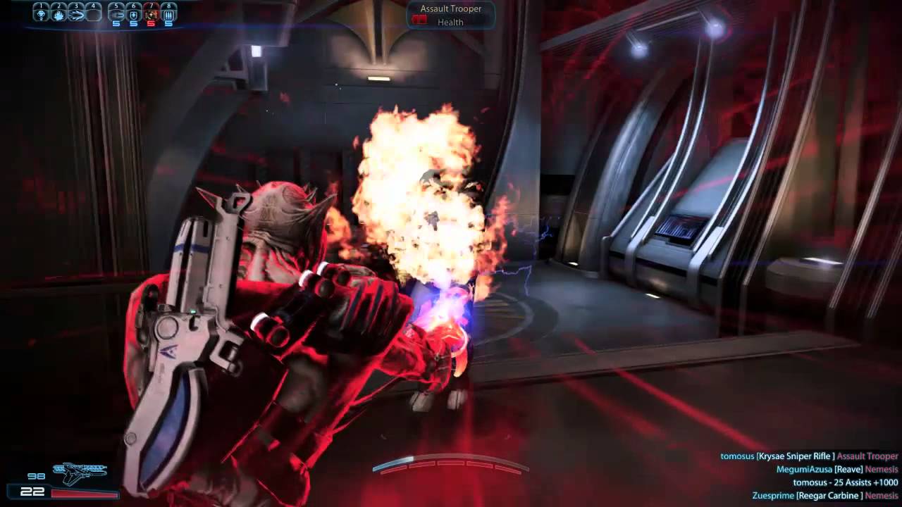 Mass Effect 3: Vorcha Multiplayer gameplay