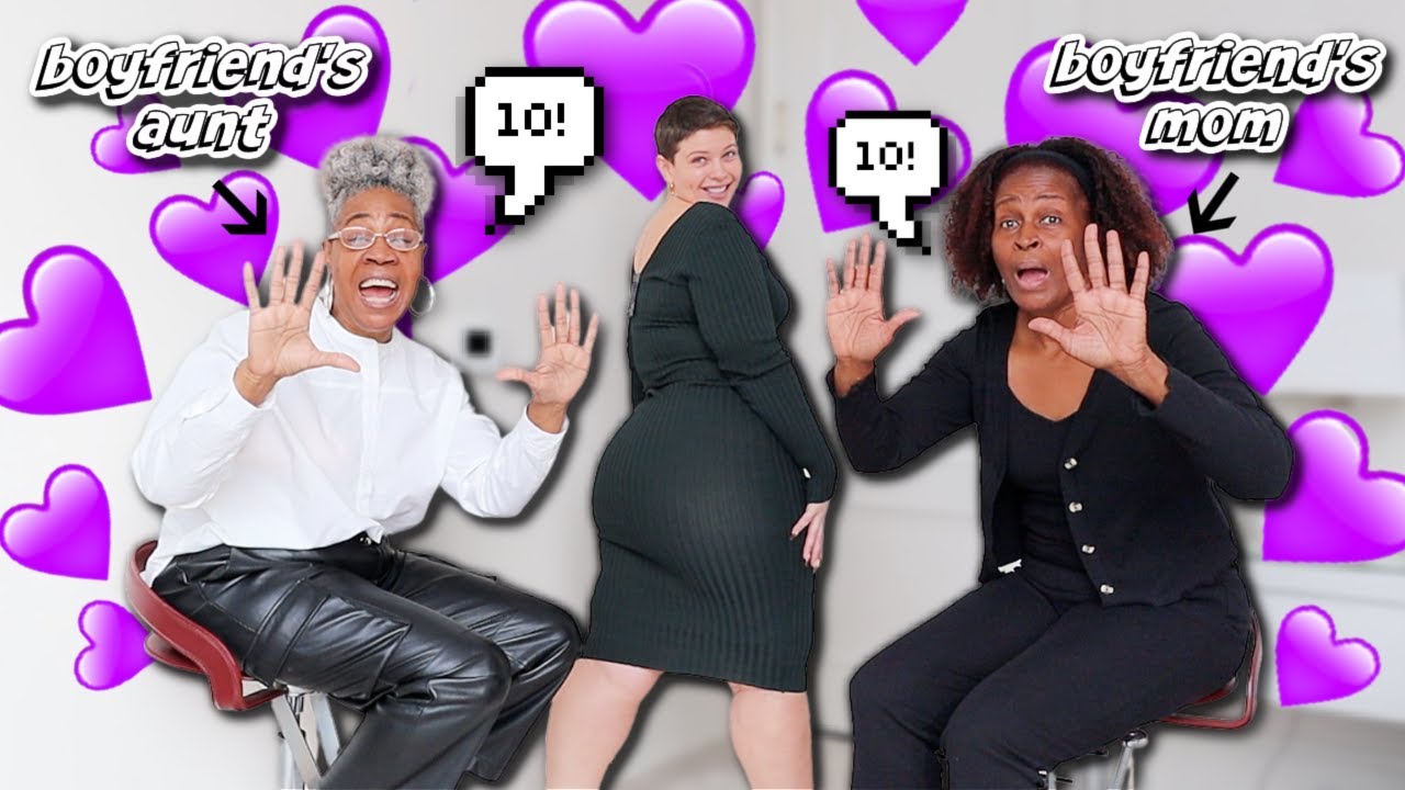 MY BOYFRIENDS MOM AND AUNT RATE MY OUTFITS!!