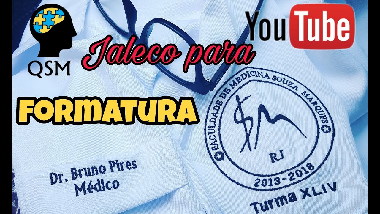 Foco no jaleco para formatura da minha faculdade de medicina | QSM VLOG