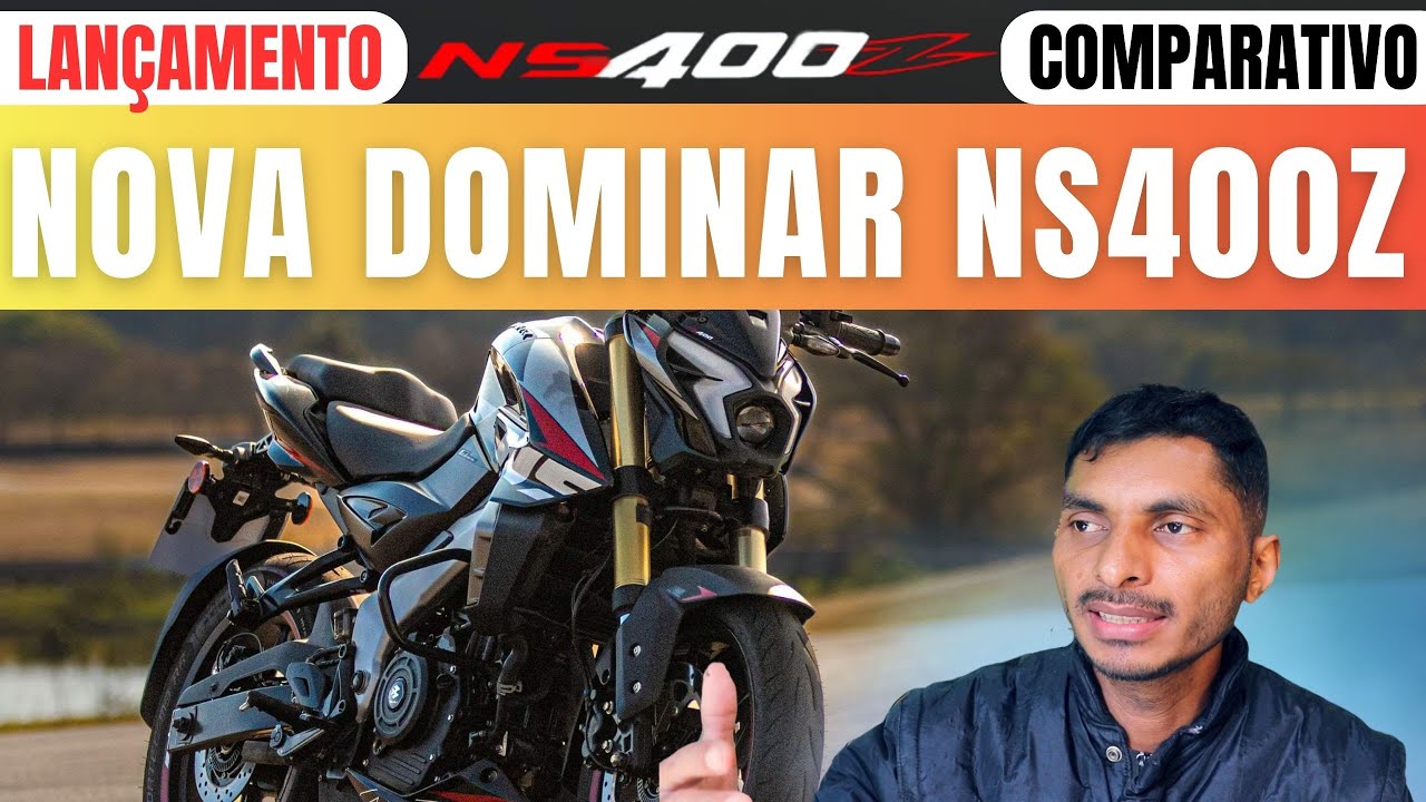 LANÇAMENTO DA NOVA DOMINAR NS400Z 2026 - DECEPÇÃO