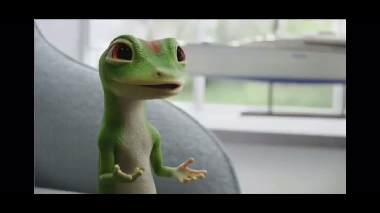 The Gecko Takes a Stroll (Ad -- GEICO Insurance)