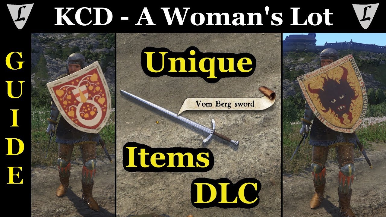 Kingdom Come - A Woman's Lot || DLC - Unique Items
