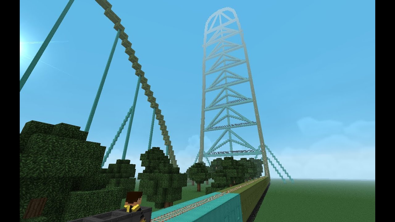 Minecraft - KingDa Ka - Rideable!!