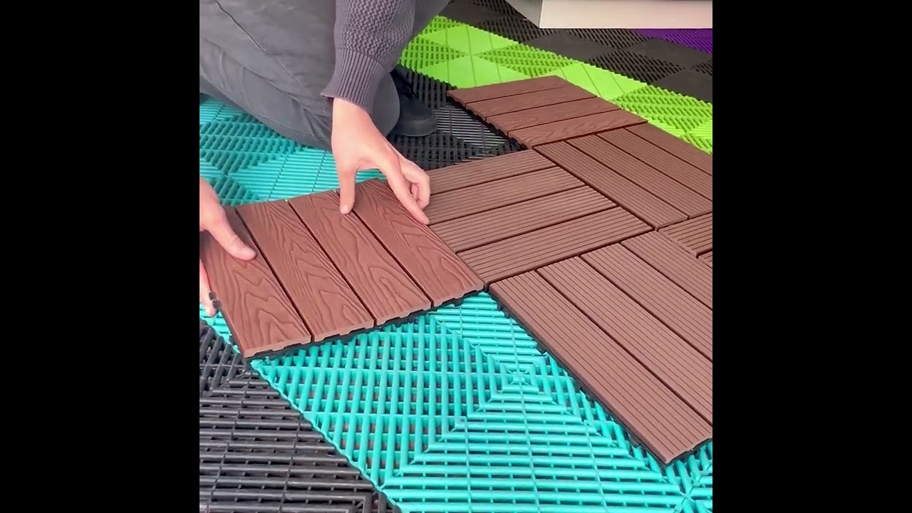 Piso Deck Terraza &bull;  Encastrable Modular Outdoor | Tropika