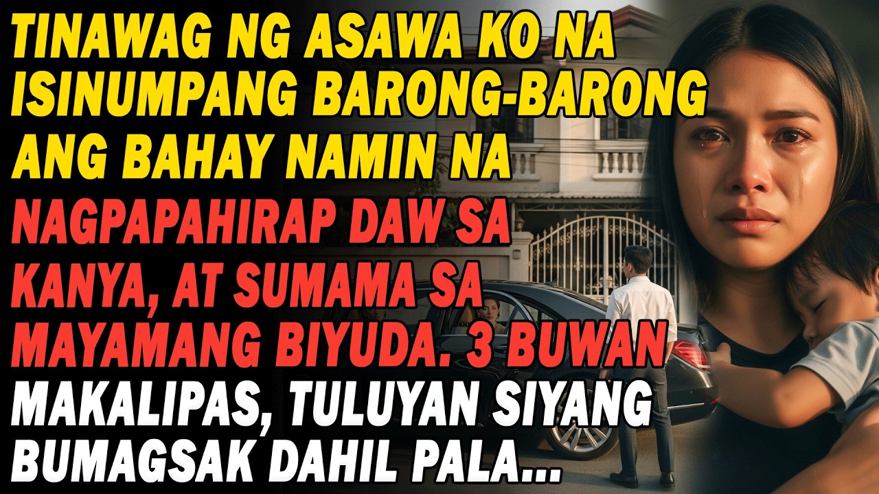 💢 😡 Ipinagpalit Kami Ng Asawa Ko Sa Mayamang Biyuda. 😰 3 Buwan Makalipas, Nagsisi Siya Dahil...😱