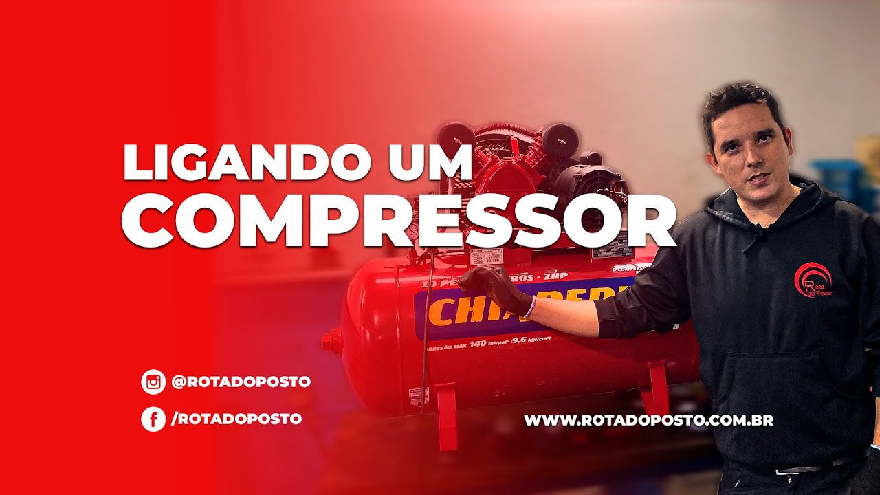 Como instalar o pressostato automático do compressor #chiaperini #compressor