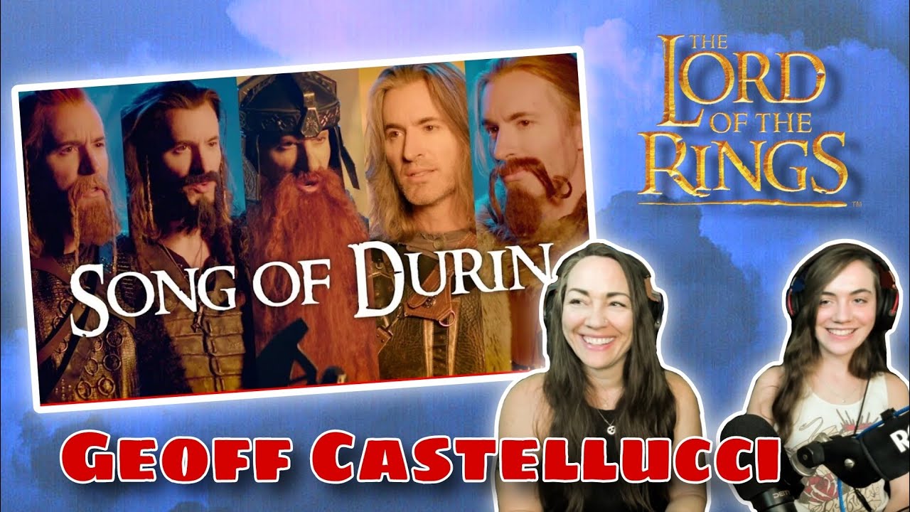 Mother and Daughter react! | SONG OF DURIN | Bass Singer Cover | Geoff Castellucci