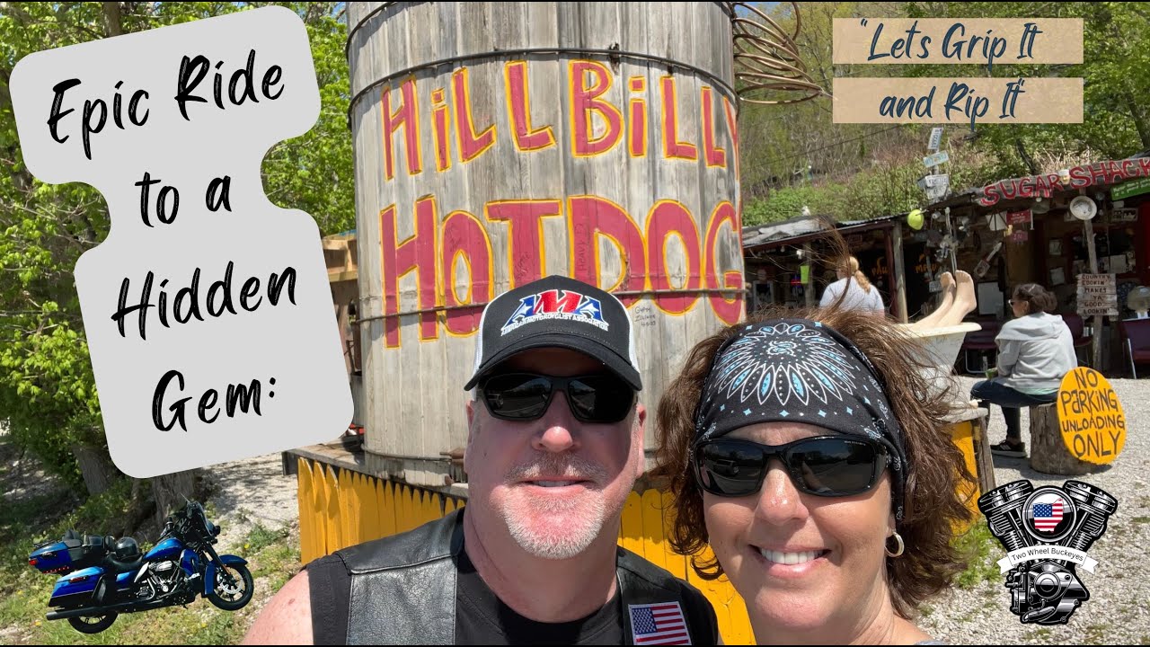 Поездка в Hillbilly Hotdogs: приключение на мотоцикле, которое нельзя пропустить #HillbillyHotdog...