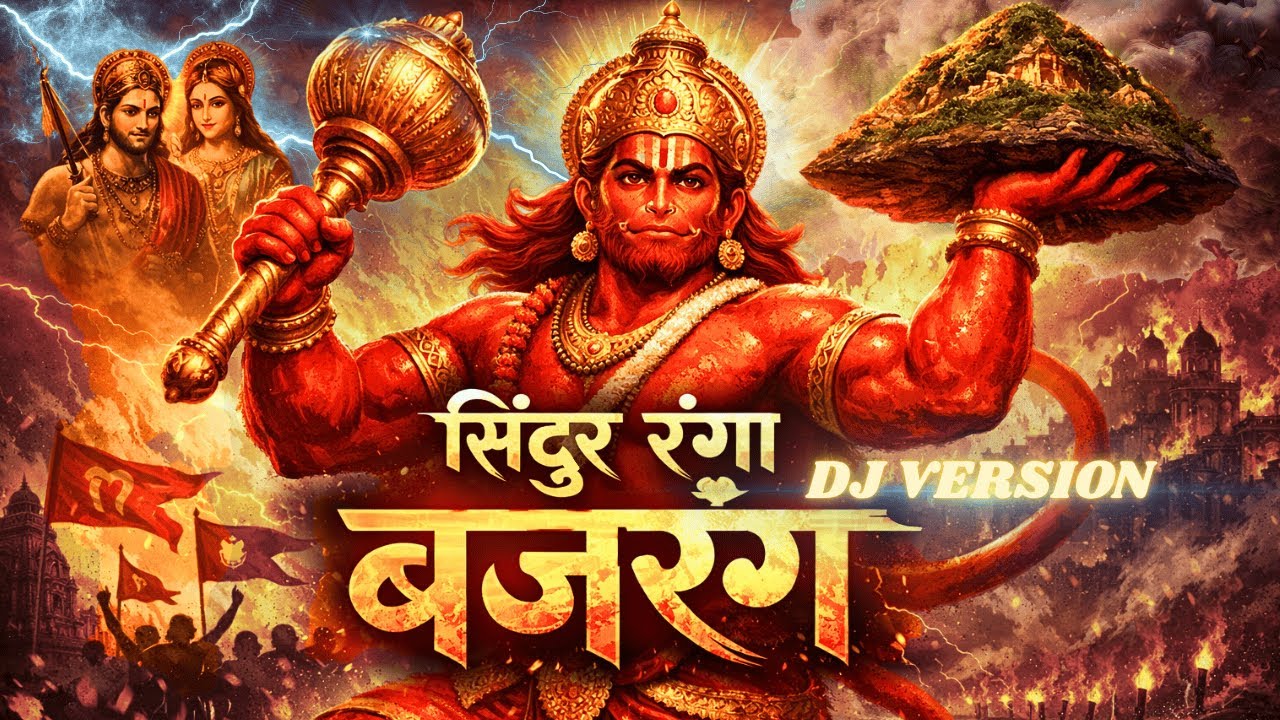 Sindoor Ranga Bajrang | सिंदूर रंगा बजरंग | Hanuman Bhakti Song | Music by AMIT #mahaveerhanuman 🛕