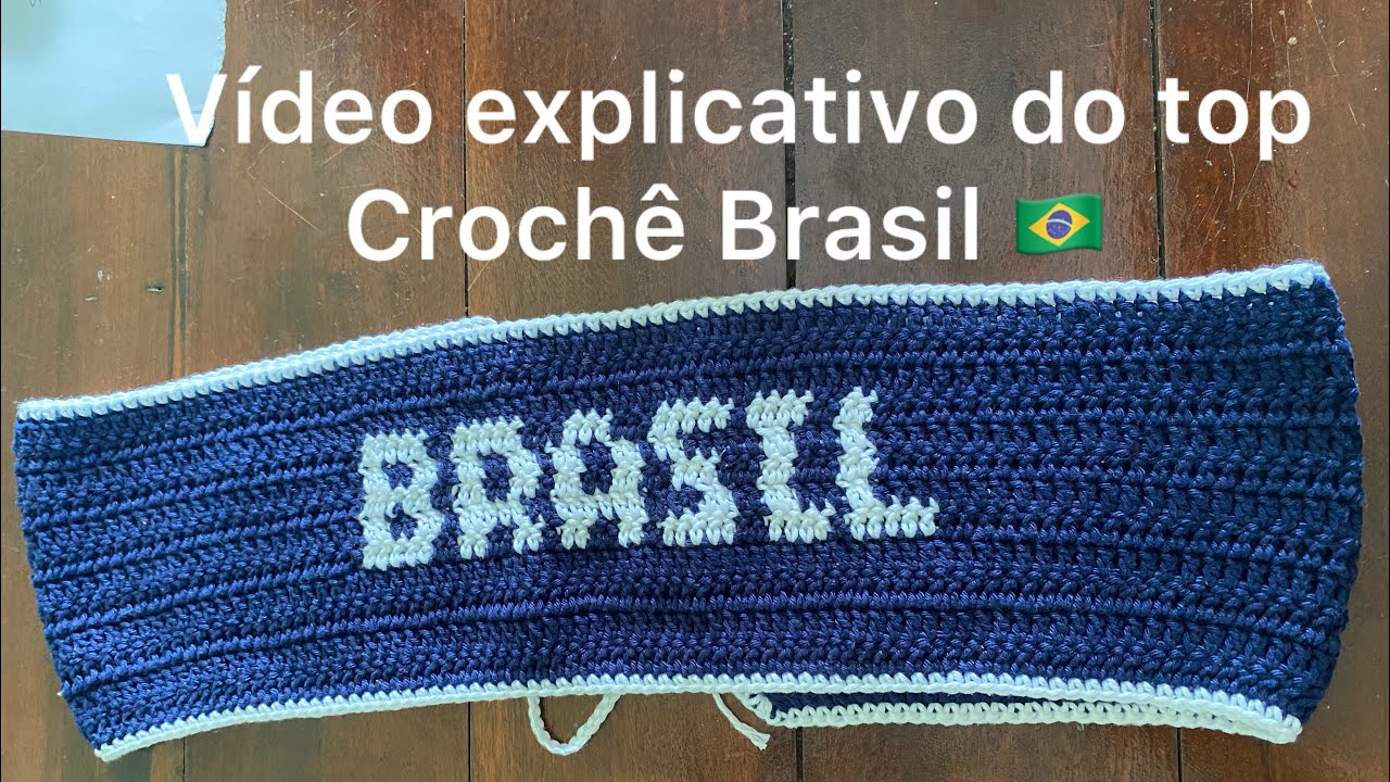 EXPLICAÇÃO DO TOP CROCHÊ BRASIL #crochet #topbrasil #croche #topcroche