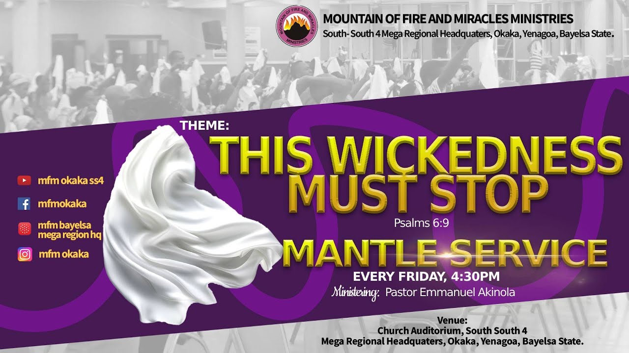 Whoever and Whatever Has to Die - Mantle Service | 21st March 2025 | Dr. D.K. Olukoya