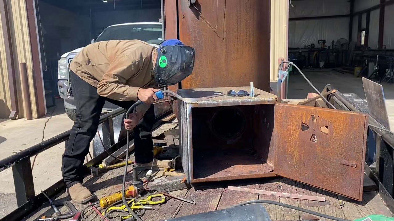 Miller 211 fluxcore (inner shield wire) welding