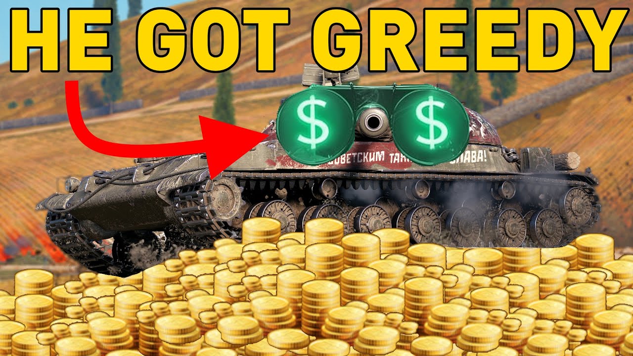 Игрок проявляет КРАЙНЮЮ ЖАДНОСТЬ в World of Tanks!