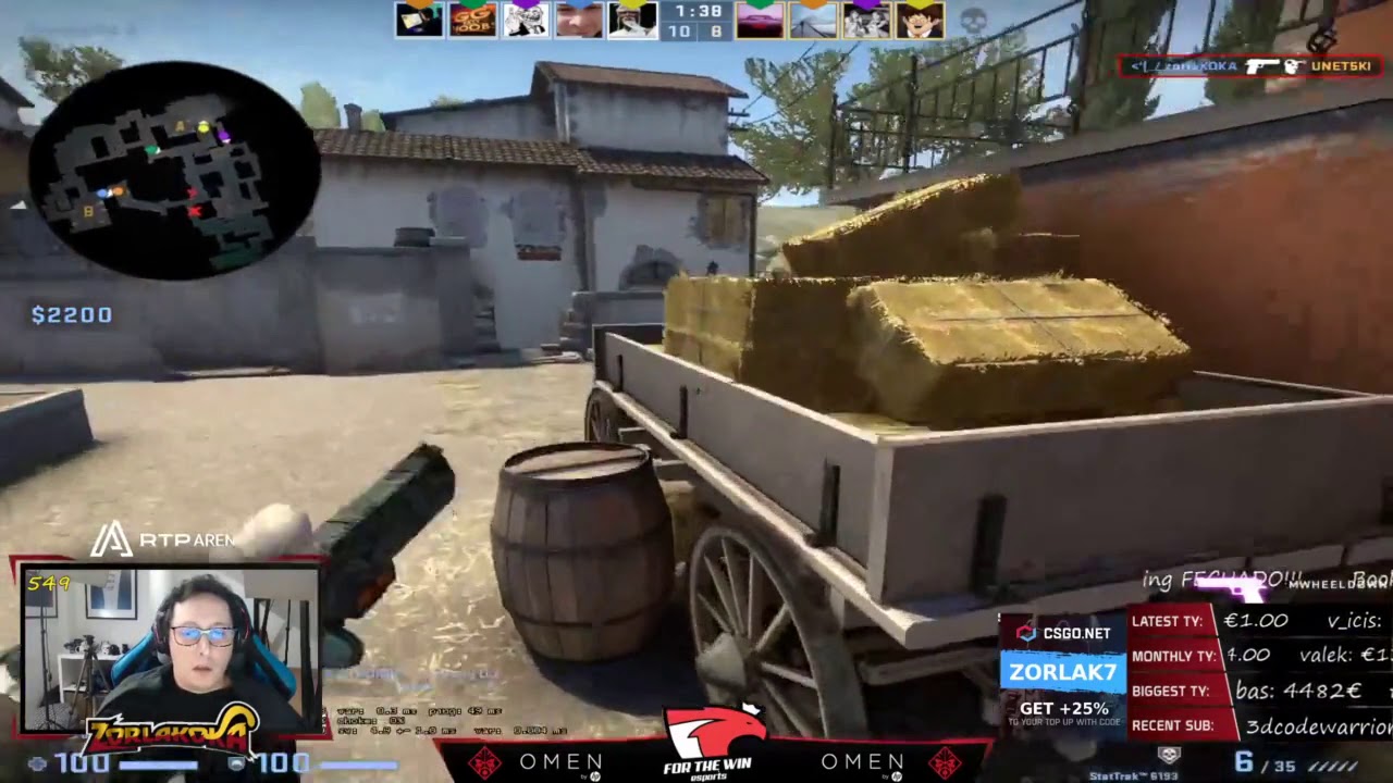 COMPILADO DO DIA EM CS:GO #448 | PEIXOTINHO, FELIPRG, BRNWOWZK1, WAVEIGL, ZORLAKOKA, ANNAEX_, ZEV...